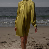 Edie Dress - Chartreuse - Heidi Merrick