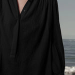 Marish Top - Black Gauze - Heidi Merrick