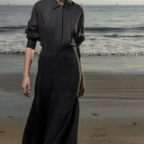 Gale Skirt - Noir - Heidi Merrick