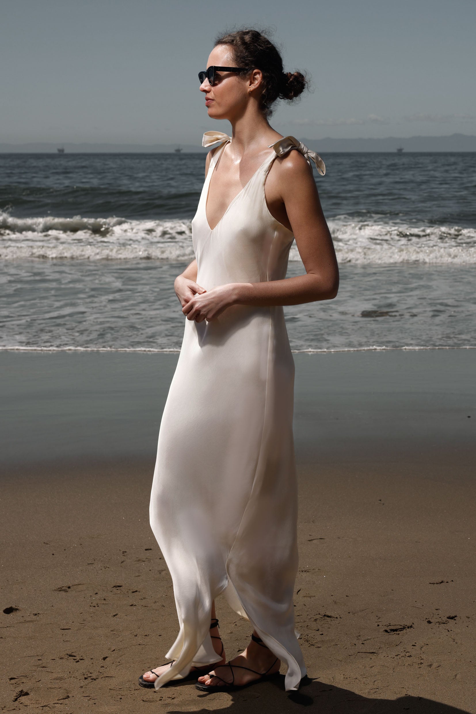 Grace Slip Dress - Cream
