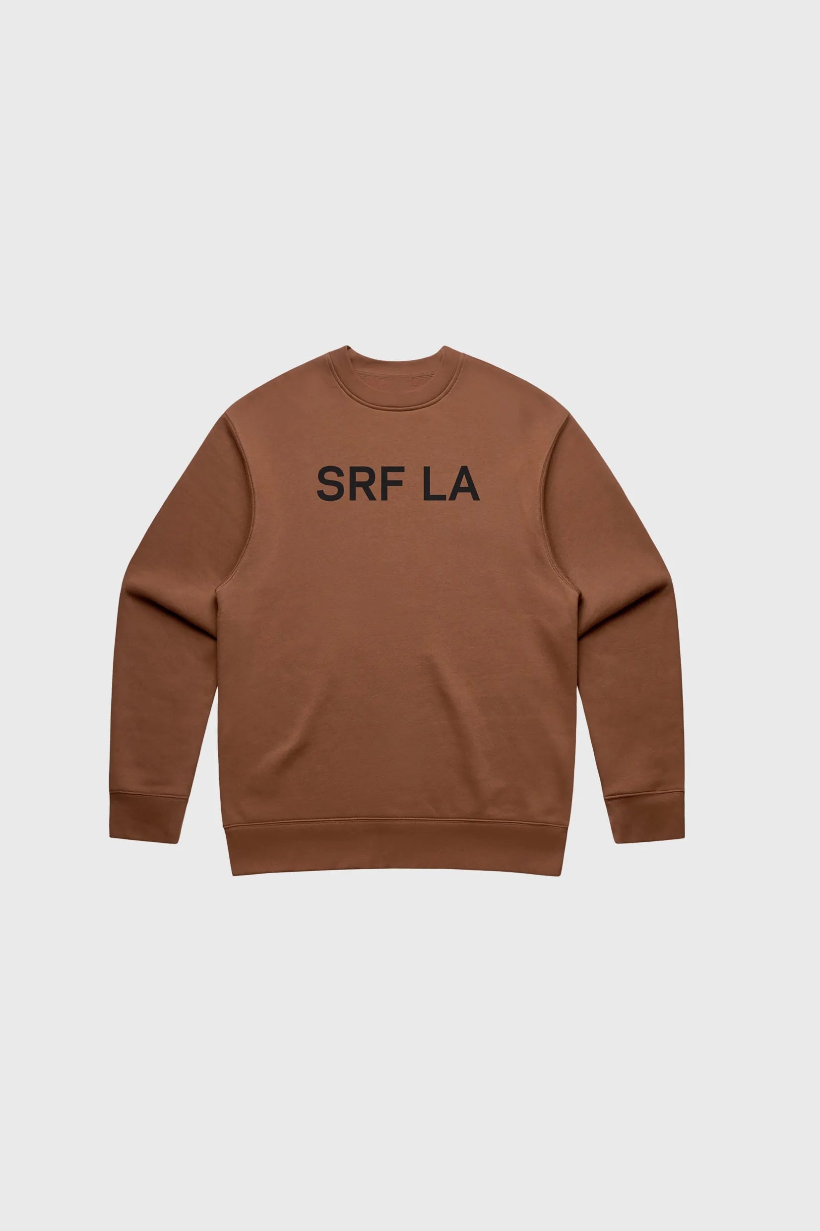 SRF LA Unisex Crewneck - Walnut - Heidi Merrick