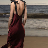 Marion Slip Dress - Burgundy - Heidi Merrick