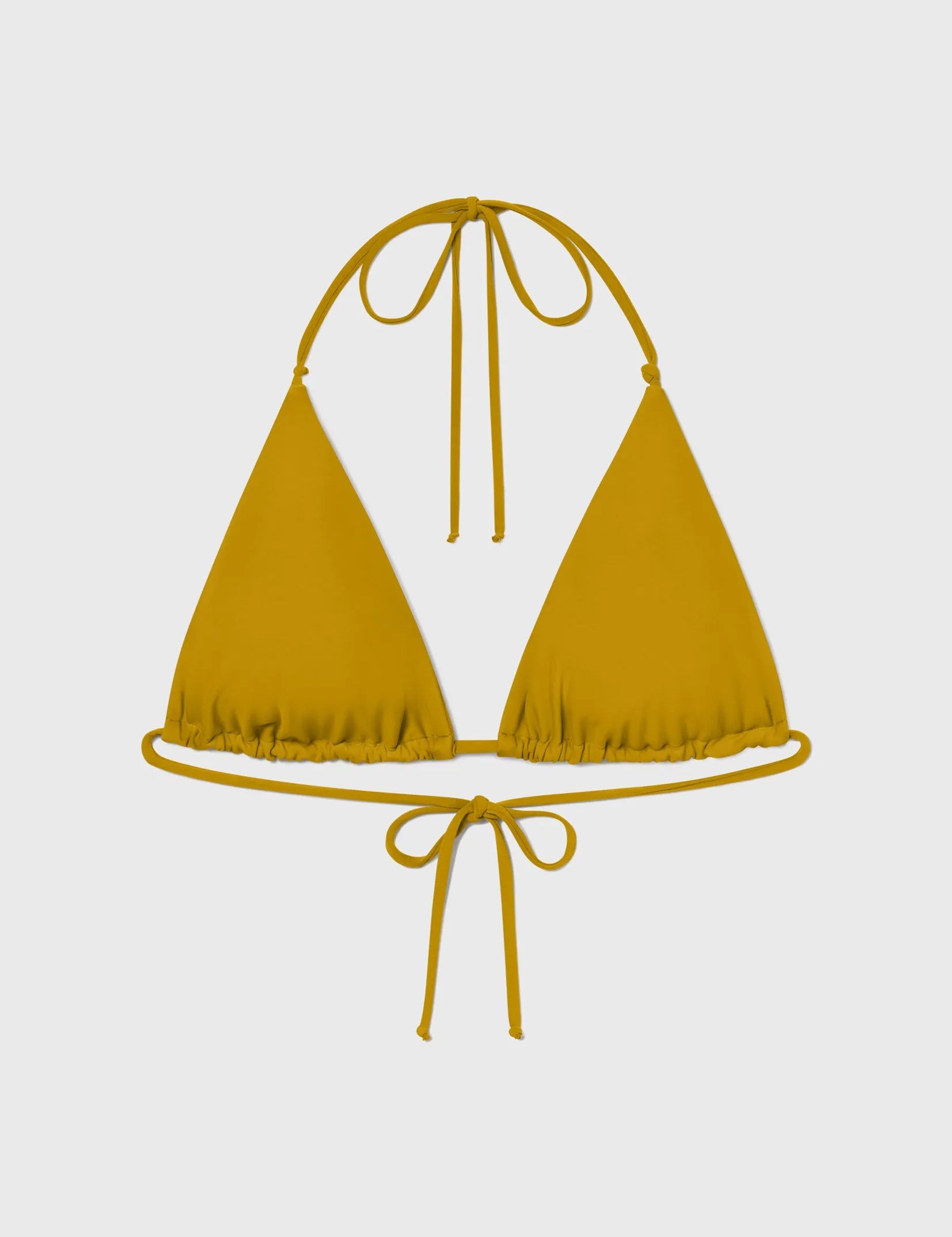 Knotted Triangle Top - Yellow Fin - Heidi Merrick