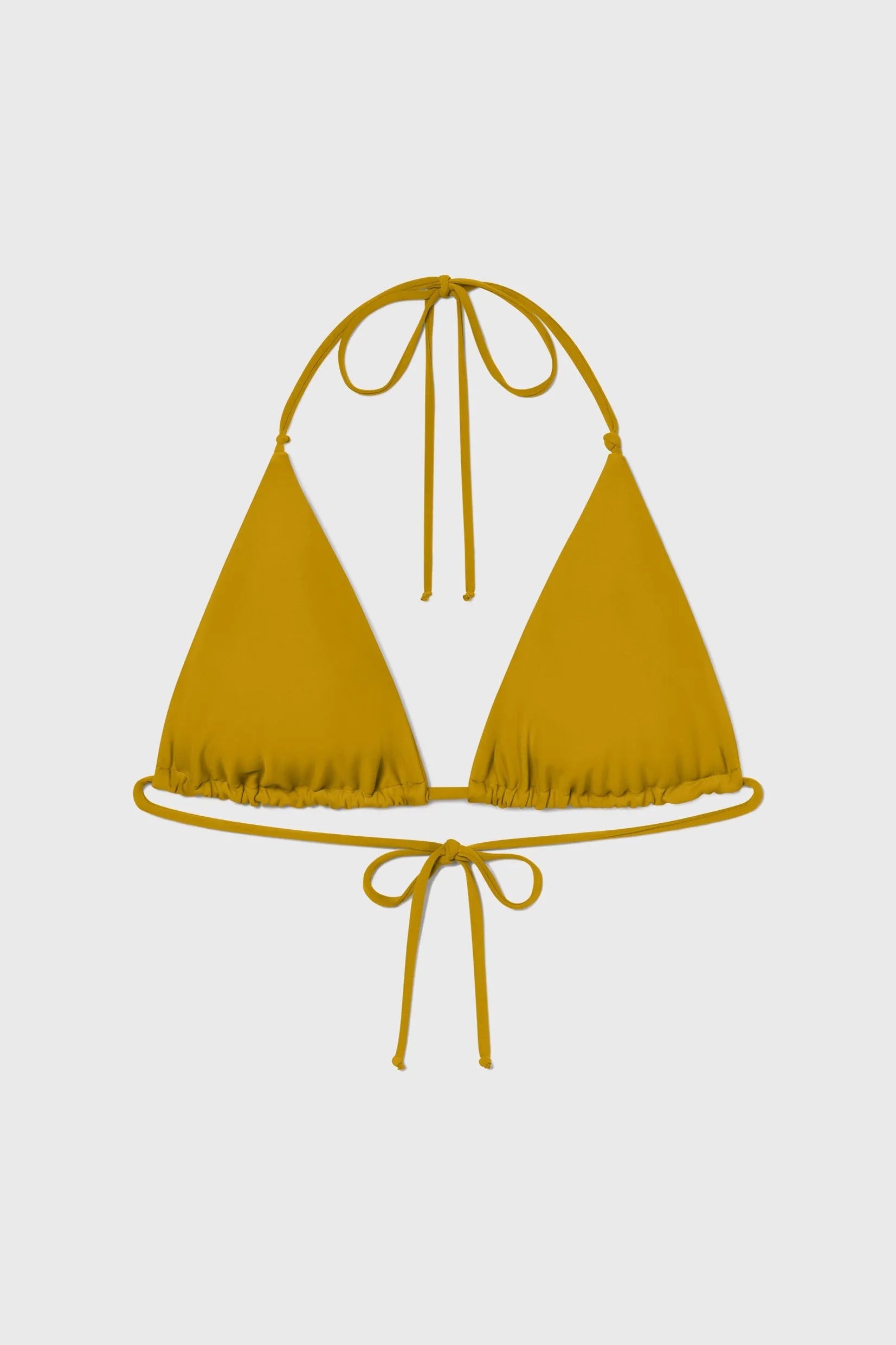 Knotted Triangle Top - Yellow Fin - Heidi Merrick