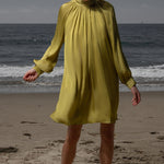 Edie Dress - Chartreuse - Heidi Merrick