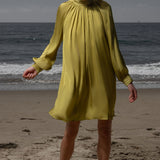 Edie Dress - Chartreuse - Heidi Merrick