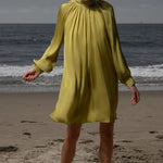 Edie Dress - Chartreuse - Heidi Merrick