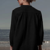 Marish Top - Black Gauze - Heidi Merrick