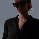 Marish Top - Black Gauze - Heidi Merrick