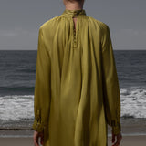 Edie Dress - Chartreuse - Heidi Merrick