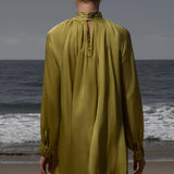 Edie Dress - Chartreuse - Heidi Merrick