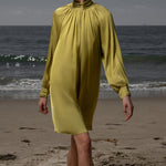 Edie Dress - Chartreuse - Heidi Merrick