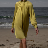 Edie Dress - Chartreuse - Heidi Merrick