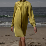 Edie Dress - Chartreuse - Heidi Merrick