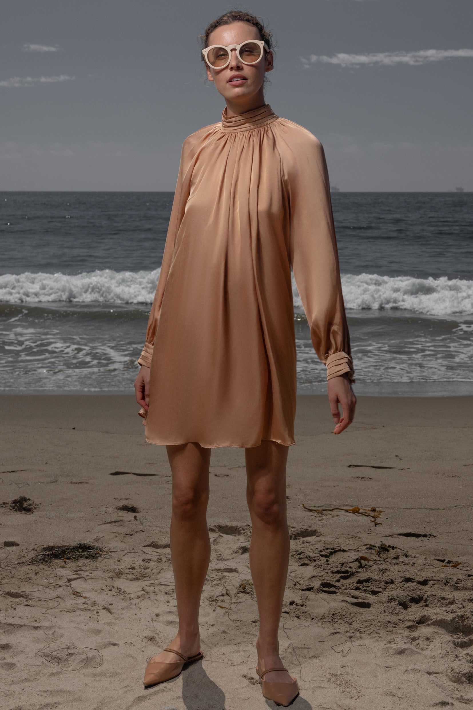 Edie Dress - Toast - Heidi Merrick