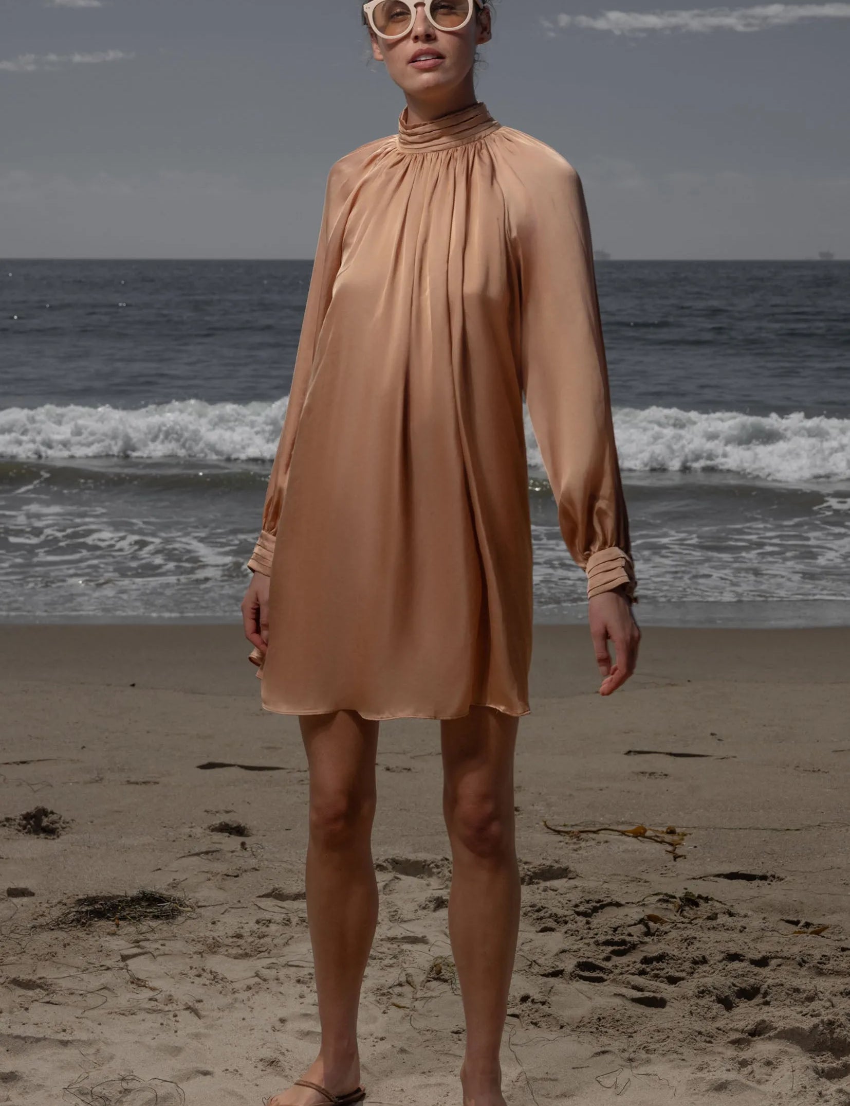 Edie Dress - Toast - Heidi Merrick