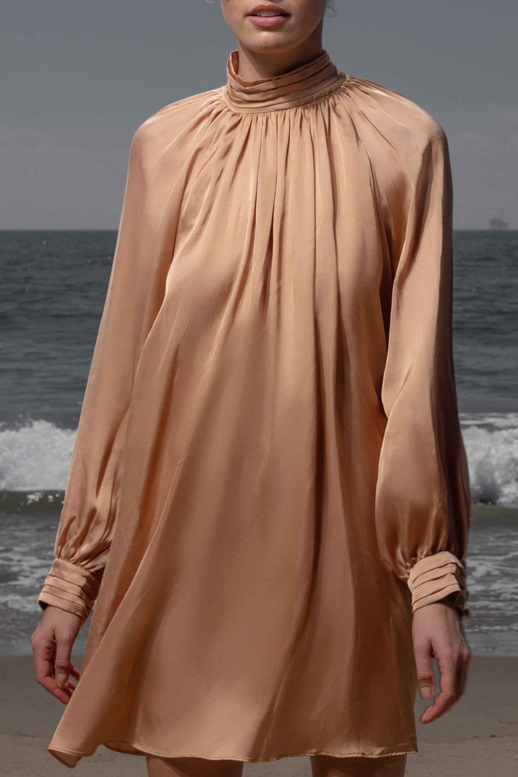 Edie Dress - Toast - Heidi Merrick