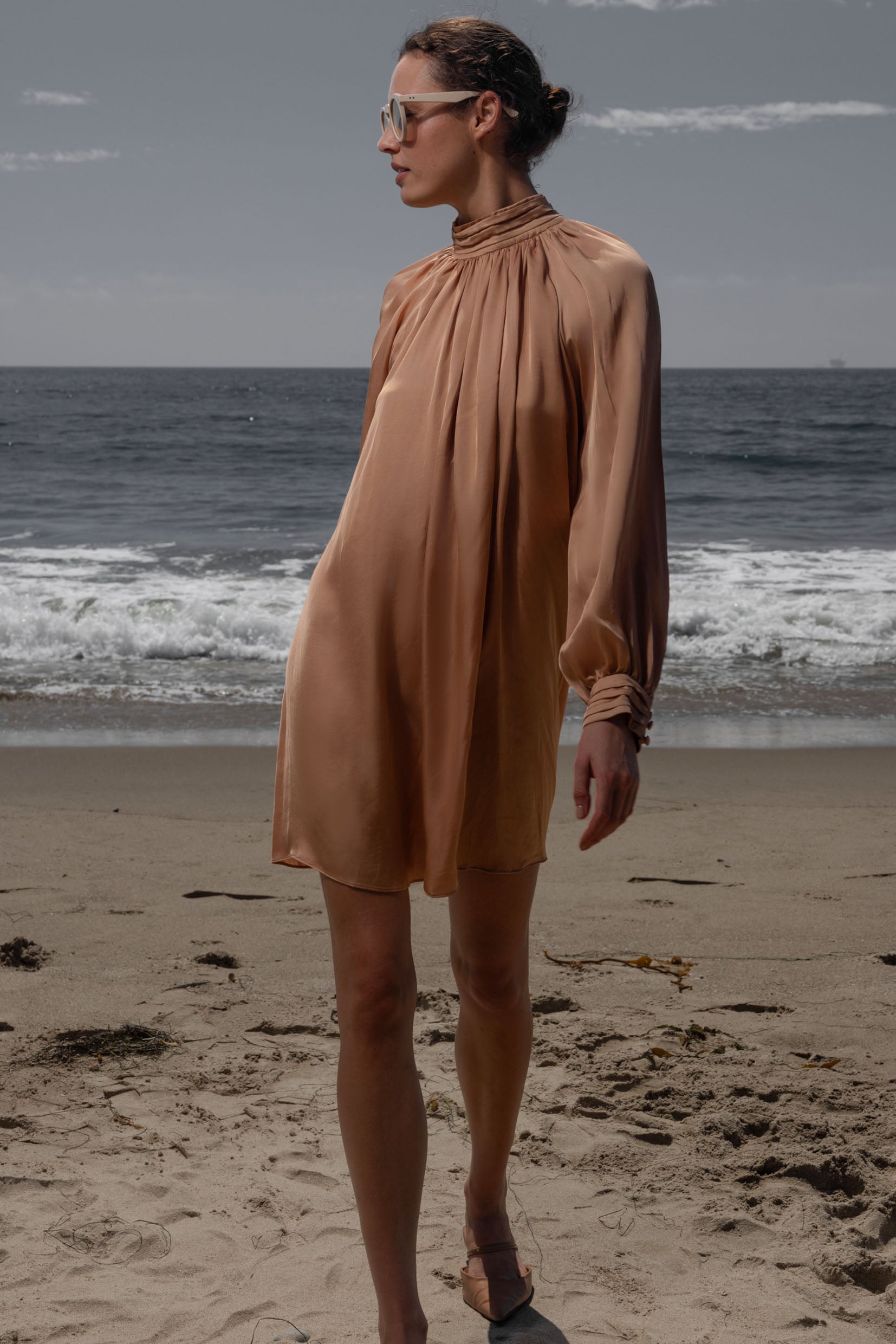 Edie Dress - Toast - Heidi Merrick