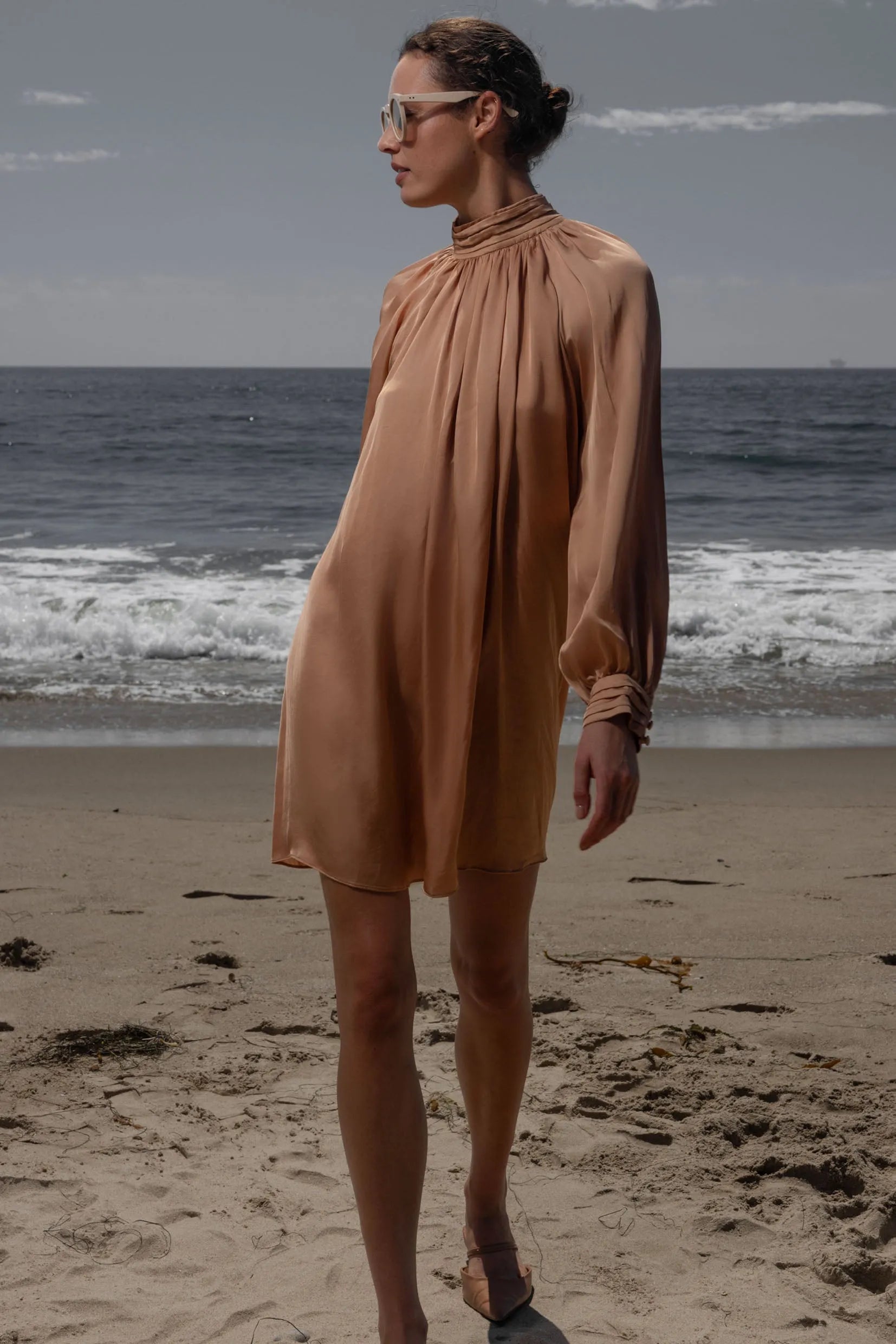 Edie Dress - Toast - Heidi Merrick