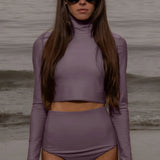 Aegean Rashguard - Lavender - Heidi Merrick