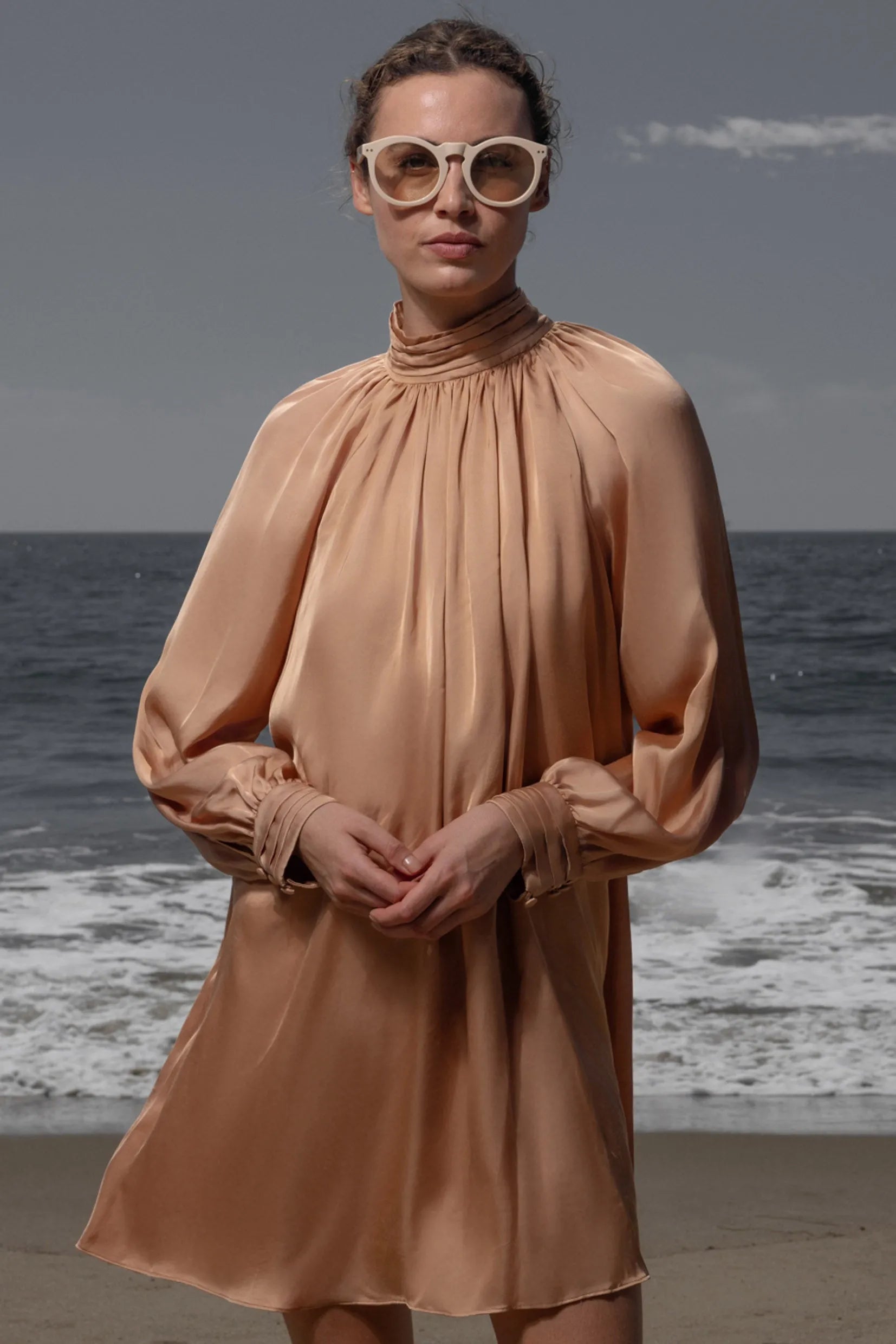 Edie Dress - Toast - Heidi Merrick