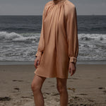 Edie Dress - Toast - Heidi Merrick