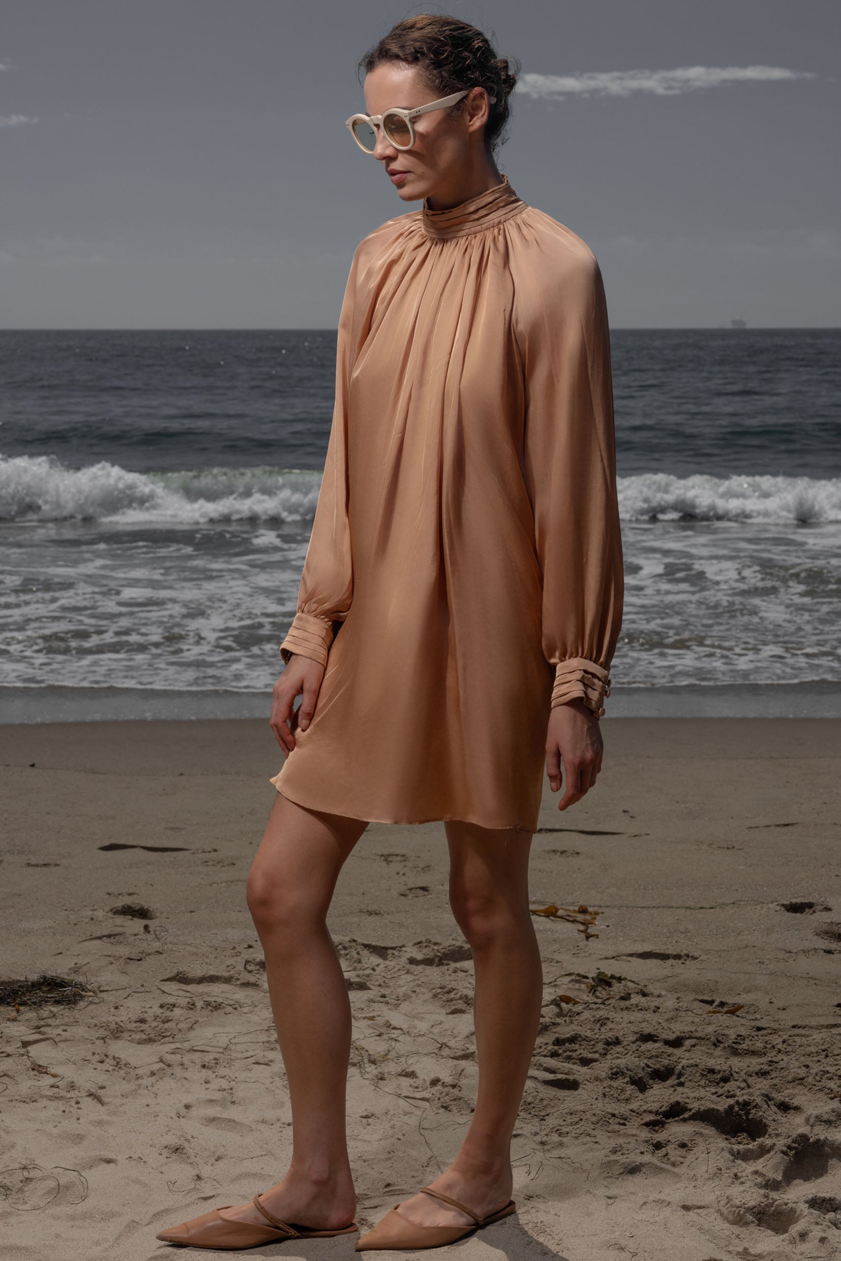 Edie Dress - Toast - Heidi Merrick