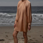 Edie Dress - Toast - Heidi Merrick