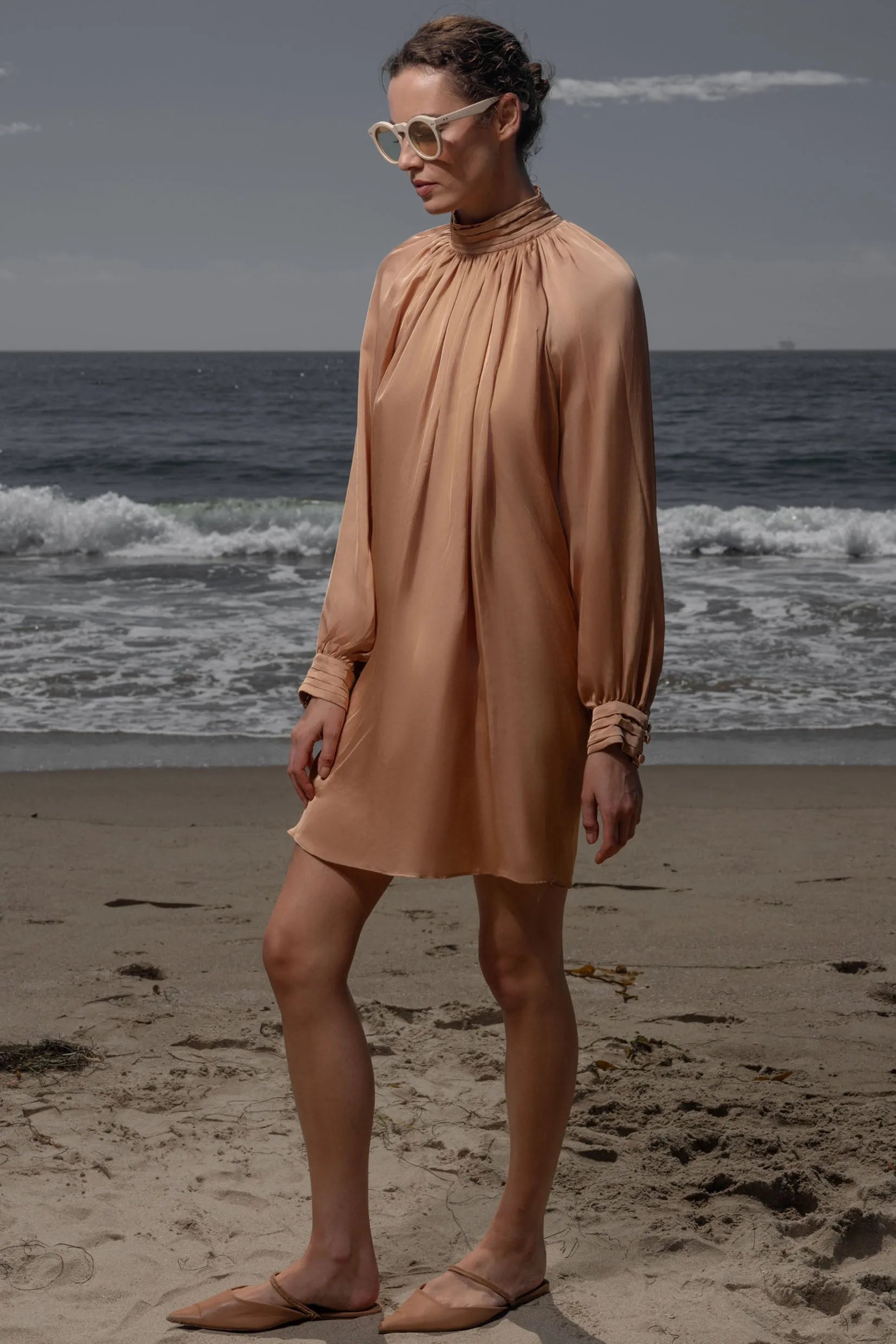 Edie Dress - Toast - Heidi Merrick