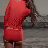 Boy Short - Vermilion