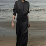 Gale Skirt - Noir - Heidi Merrick