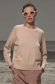 Daily Sweater - Antique Cream - Heidi Merrick