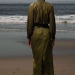 Geometry Skirt - Frog Linen - Heidi Merrick
