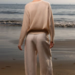 Chaplin Pant - Natural Linen - Heidi Merrick