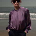 Farah Blouse - Lavender - Heidi Merrick