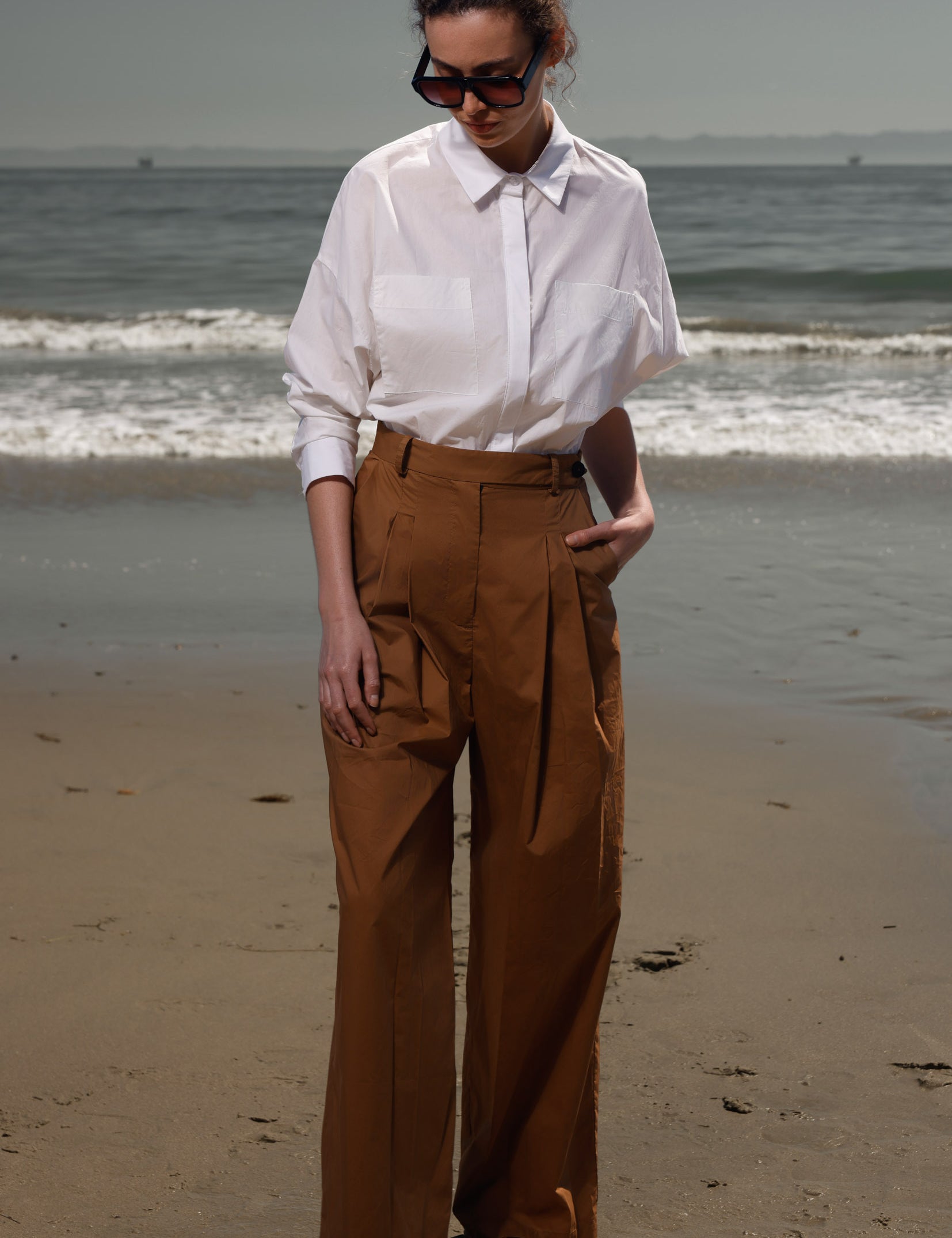 Chaplin Pant - Safari - Heidi Merrick