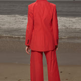 Alix Pant - Vermilion Corduroy