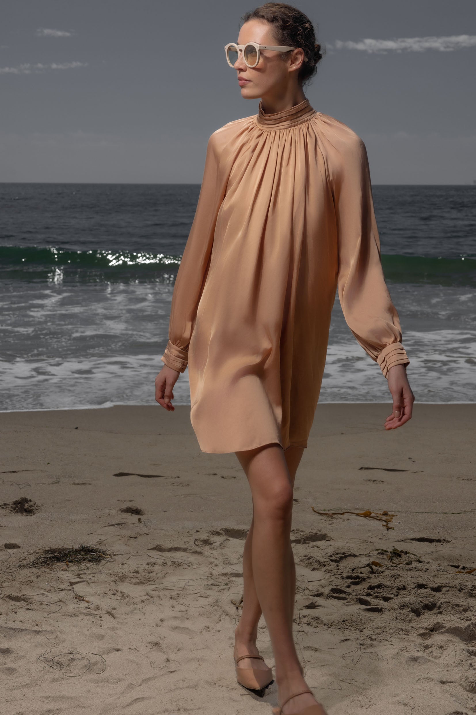 Edie Dress - Toast - Heidi Merrick