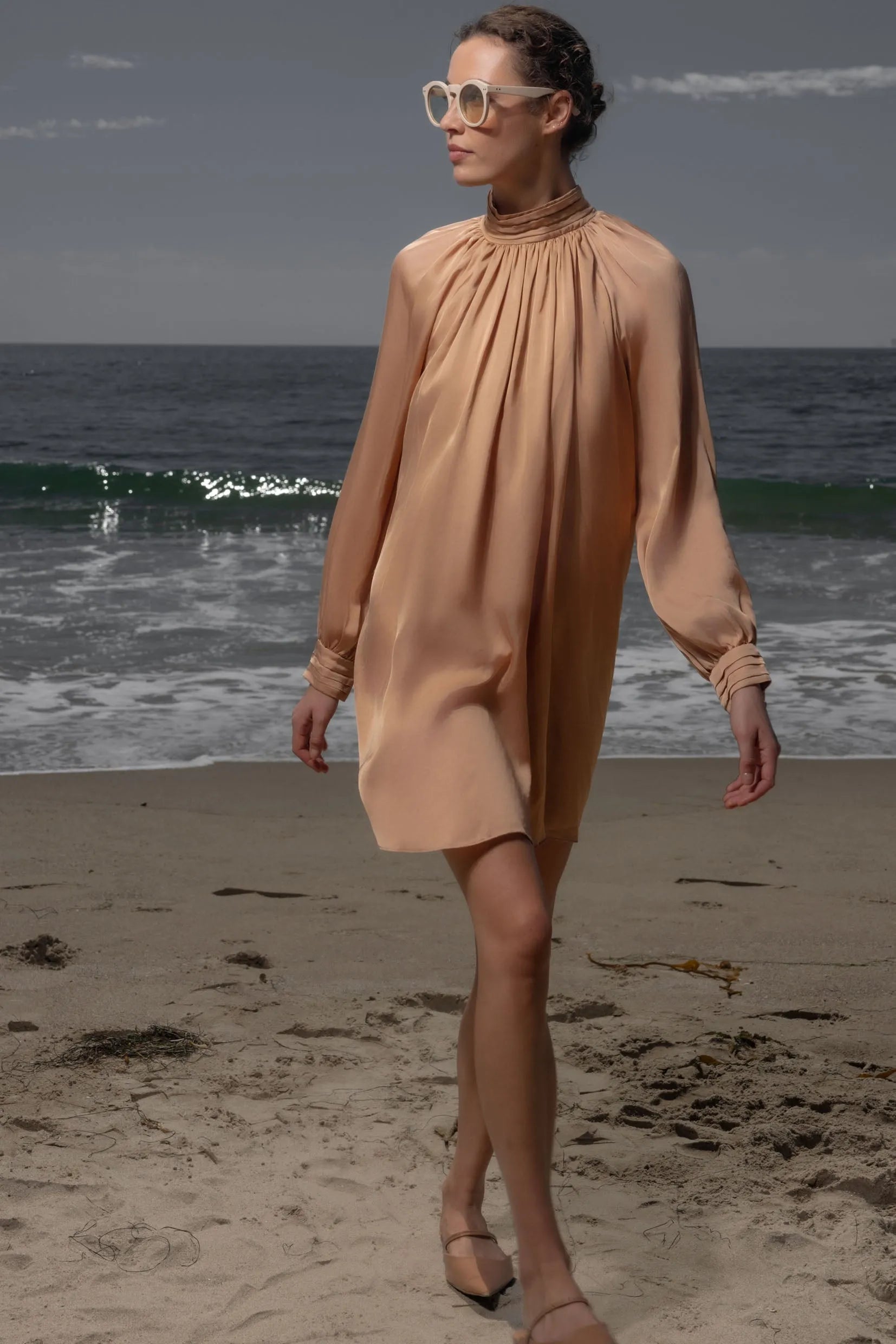 Edie Dress - Toast - Heidi Merrick