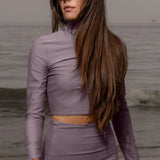 Aegean Rashguard - Lavender - Heidi Merrick