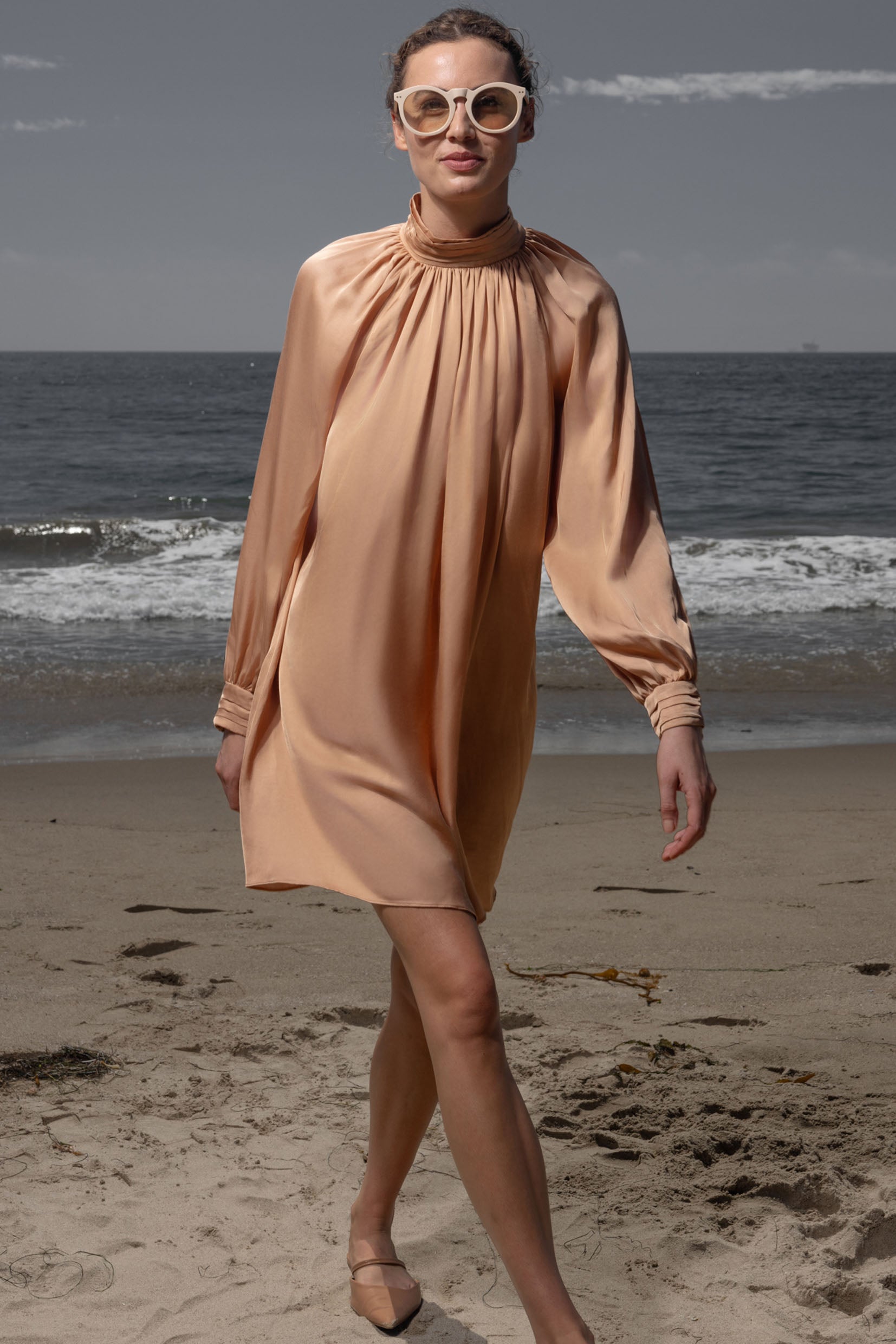 Edie Dress - Toast - Heidi Merrick