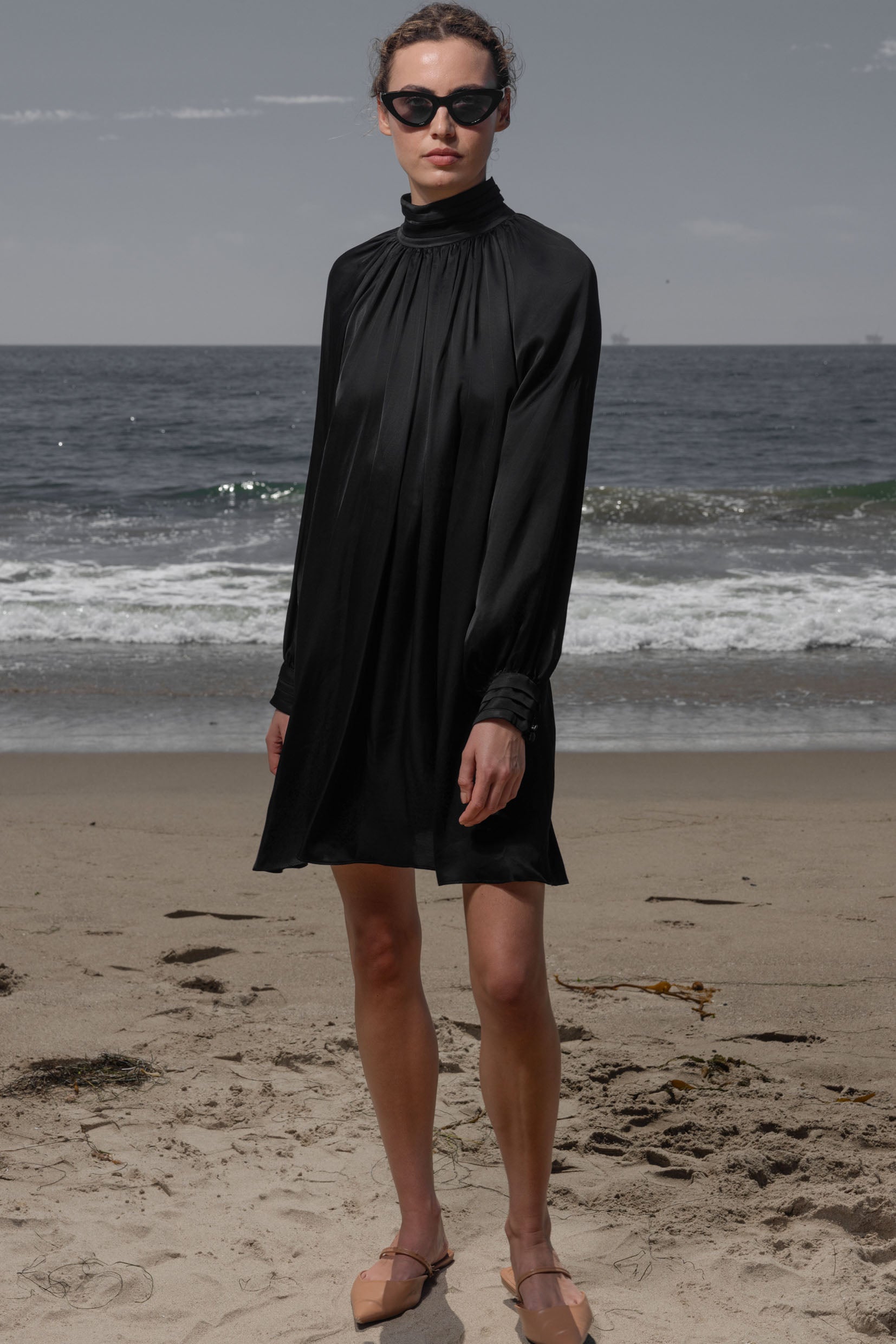 Edie Dress - Noir - Heidi Merrick