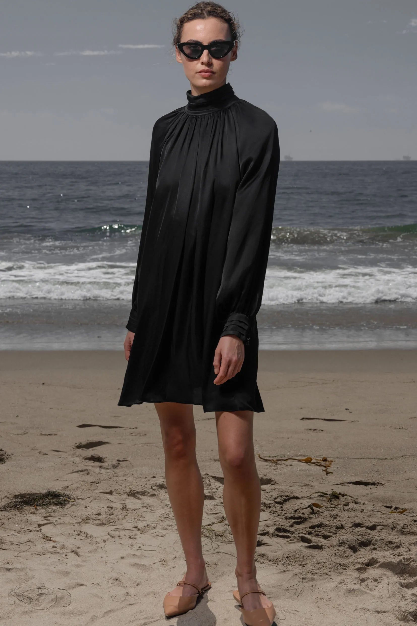 Edie Dress - Noir - Heidi Merrick