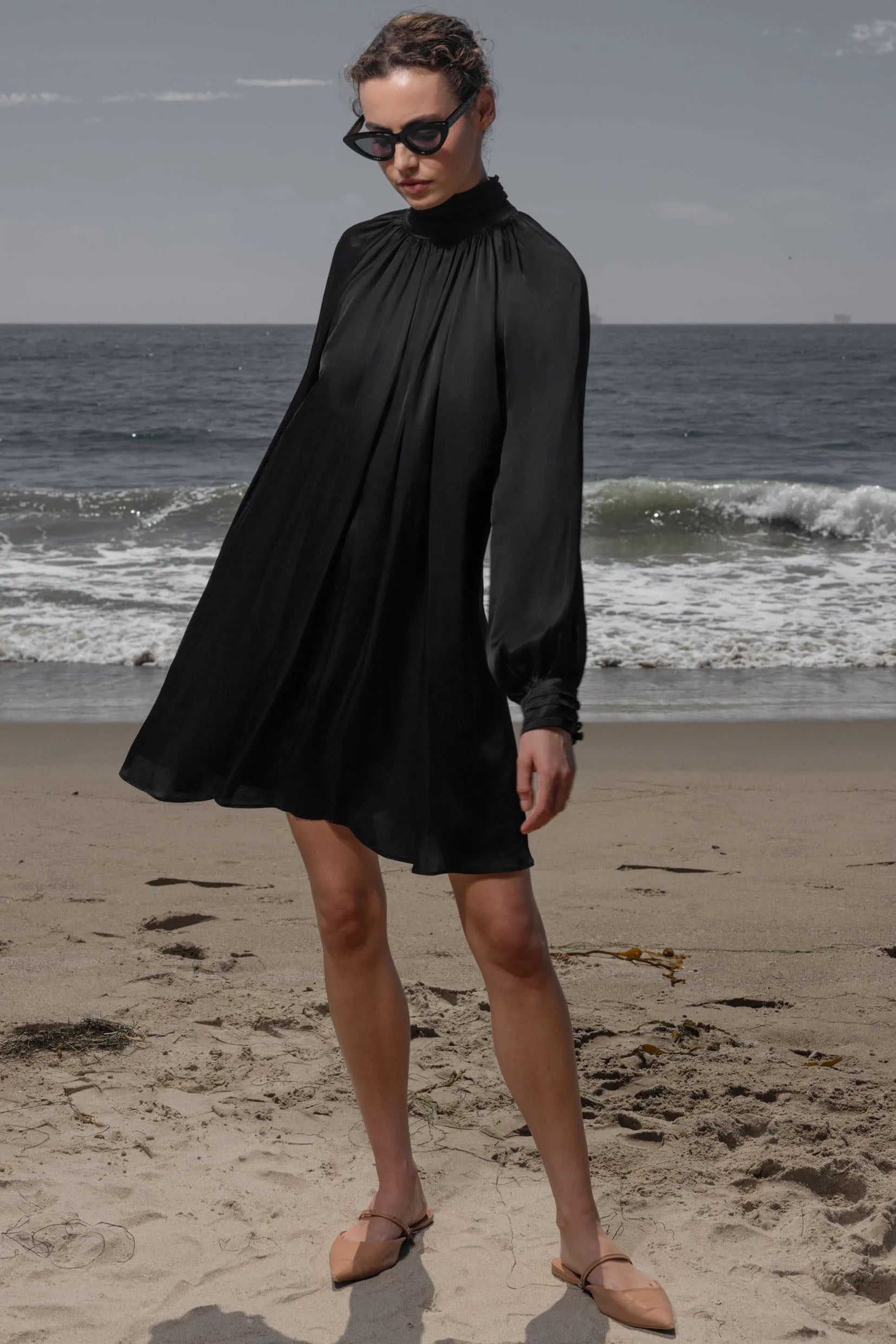 Edie Dress - Noir - Heidi Merrick