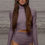 Aegean Rashguard - Lavender - Heidi Merrick