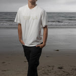 SRF LA Classic Tee - Antique Cream on White - Heidi Merrick
