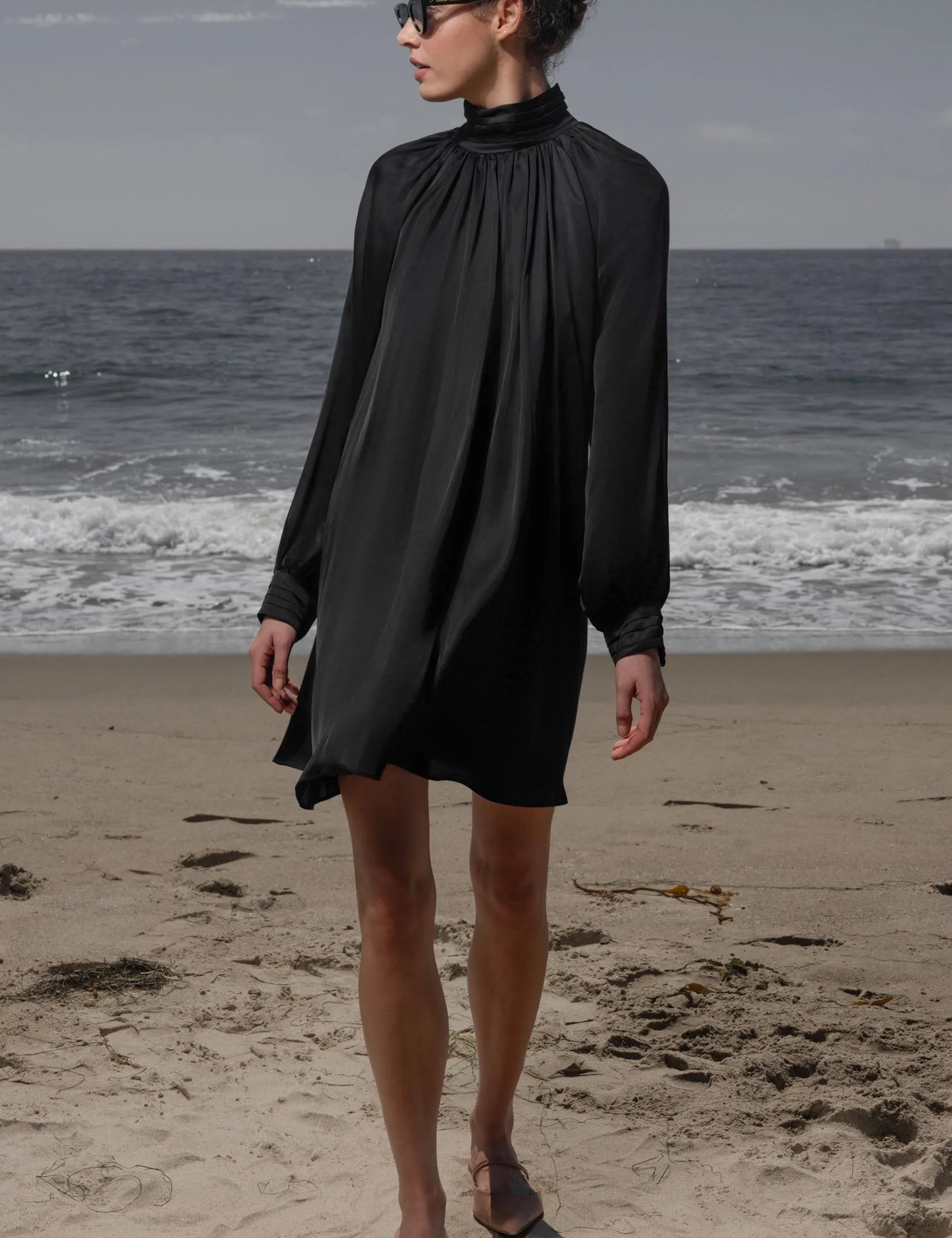 Edie Dress - Noir - Heidi Merrick