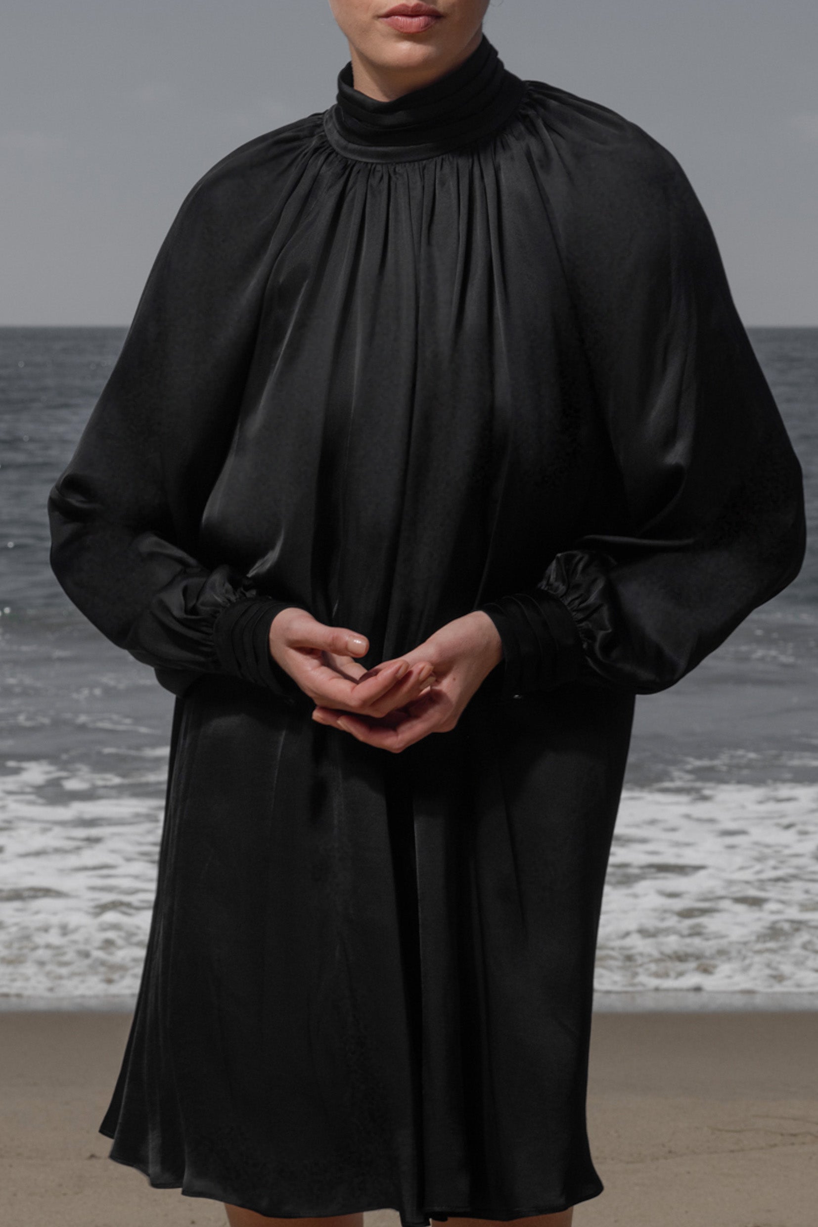 Edie Dress - Noir - Heidi Merrick