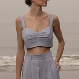 Calvi Top - Summer Stripe - Heidi Merrick