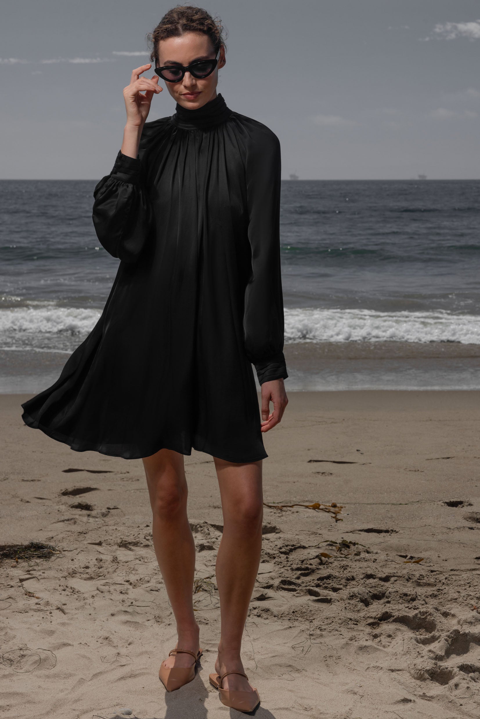 Edie Dress - Noir - Heidi Merrick